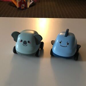 🍄 Koala & Shark Toy Cars